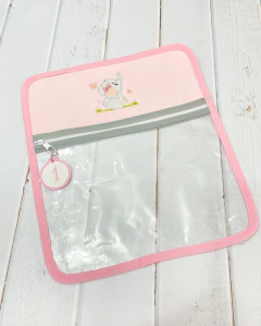 Bolsita Transparente Temática Elefantita Rosa - MaJo Home Baby