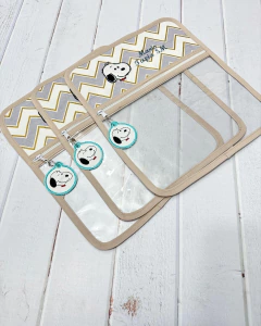 Bolsita Transparente Temática Snoopy - MaJo Home Baby