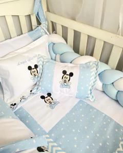 set de cuna madera Mickey bebe - MaJo Home Baby