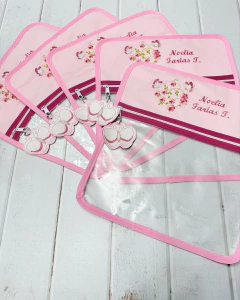 Bolsita Transparente Temática Mariposas