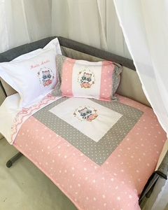 Set de Cuna Mapachita - MaJo Home Baby