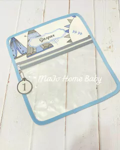 Imagen de Bolsita Transparente Tipi Celeste