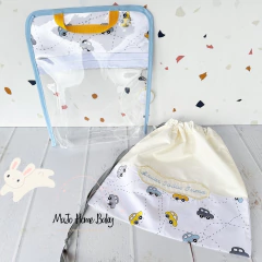Set bolsitas Multiuso Autitos - MaJo Home Baby