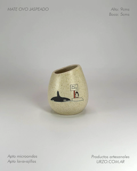 Mate + Cilindro - Pinguino y orca - Not today - comprar online