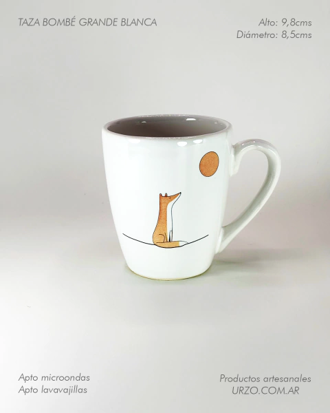 Taza + Cilindro - Zorro tomando sol - comprar online