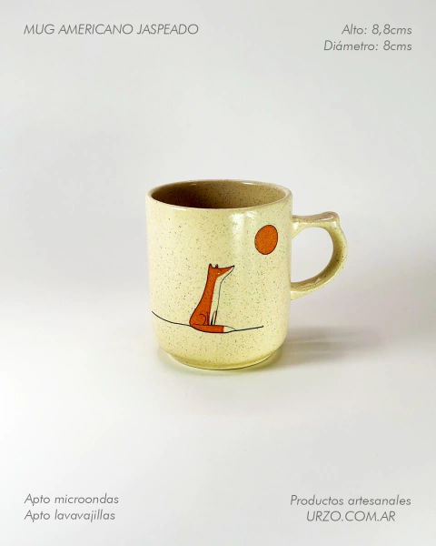 Mug + Cilindro - Zorro tomando sol - comprar online