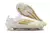 CHUTEIRA CAMPO ADIDAS F50 FG - branca e dourada