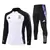 Conjunto Treino Alemanha 24/25 Adidas Masculino - Branco e Preto