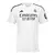 Camisa Real Madrid I 24/25 - Torcedor Adidas Masculina - Branca com detalhes em preto