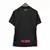 Camisa Barcelona Away 24/25 - Preta com detalhes vermelho e azul - comprar online