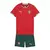 Kit Infantil Seleção Portugal I 25/26 - Puma - Vermelho e verde - comprar online