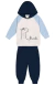Conjunto Primeiros passos Menino Trick Nick Inverno - Jaqueta com Calça Moletom Listrado Girafa - comprar online