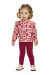 Conjunto Bebê Menina Elian Inverno - Molecotton Felpado Flores