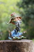 Duende Meditando na internet