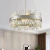 Lámpara Colgante Moderna de Cristal y Acabado Plateado - 60 cm - Lux Home México 
