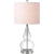 Lampara Mesa Led Cristal Buro Elegante Moderna Lujo Vidrio en internet