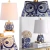 Lámpara Mesa Cerámica Led Porcelana Buho Elegante Compacta - comprar en línea
