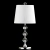 Lampara Cristal Mesa Led Elegante Lujo Moderna Frances Buro - comprar en línea