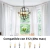 Lámpara Techo Vintage Colgante 60cm x 66cm Led Farm 6 Luces - Lux Home México 