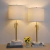 Lampara 2piezas Mesa Led Elegante Lujo Moderna Metal Ajustable en internet