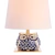 Lámpara Mesa Cerámica Led Porcelana Buho Elegante Compacta - Lux Home México 
