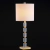 Lámpara 2 Piezas Mesa Led Cristal Glam Elegante Lujo Moderna - tienda en línea
