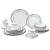 Juego Vajilla Porcelana Elegante Moderno 24piezas Lujo 4pers - comprar en línea