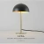 Lámpara Mesa Moderna Industrial Minimalista Buro Led Metal Negro - tienda en línea