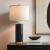 Lampara Ceramica Led 2 Piezas Elegante Moderno Negro Lujo - tienda en línea