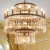 Lámpara de Cristal Grande Bronce Antiguo – 22 Luces - comprar en línea