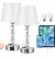 Lampara Mesa Led Touch Usb Tipo C Buro Glam Lujo 2piezas
