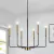 Lampara Candelabro de 6 Velas. Hermoso Estilo Clasico Rústico - comprar en línea