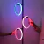 Lámpara de Pie de Aros LED Moderna con Cambio de Color RGB - comprar en línea