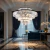 Candelabro Techo Cristal Elegante de 6 niveles de Lujo