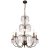 Candelabro de Cristal Vintage de 8 Luces 68cm x 79cm - comprar en línea