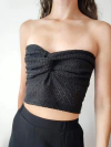 Top strapless crochet Katia