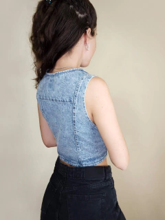 Chaleco de jean Maipú - comprar online