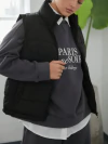 Chaleco puffer negro