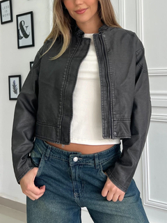Campera Lisboa de eco cuero