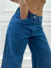 Jean Leopardo wide leg