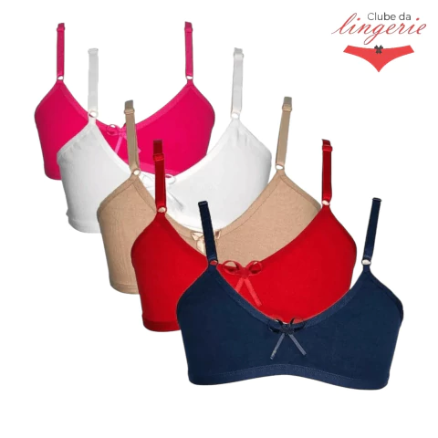 Sutiã Avulso Soutien Sem Bojo Com Espuma Menina Moça Juvenil - comprar online