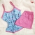Kit 6 Short Doll Feminino Baby Doll Adulto Alcinha Malha Stitch 524 na internet