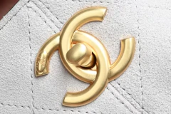 Bolsa de mão com alça de corrente Chanel - loja online