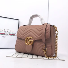 Bolsa de Ombro Luxuosa com Alça Corrente Gucci 26 cm - comprar online