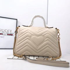 Bolsa de Ombro Luxuosa com Alça Corrente Gucci 26 cm - Elegância e Você