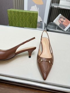 sapato Gucci salto 4,5 - Elegância e Você