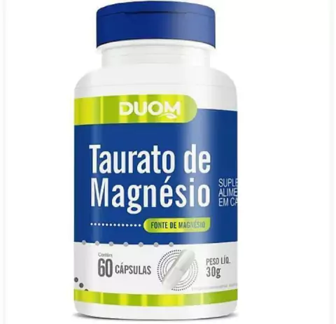 Taurato de Magnésio 60caps Duom