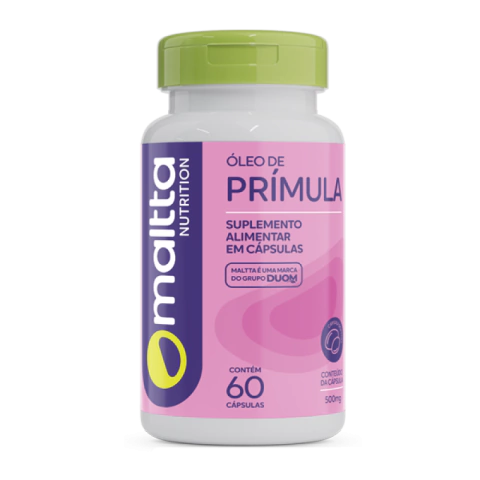 Óleo de Prímula 60 cápsulas Malta Nutrition