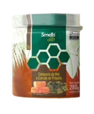 Composto de Mel e Extrato de Própolis 280G SMELLS
