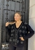 Art: 609 Saquito Oversize Con Tachas - Metuka moda